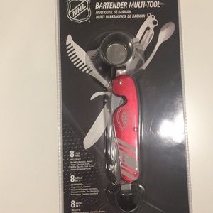 NHL BARTENDER MULTI-TOOL 8 pieces